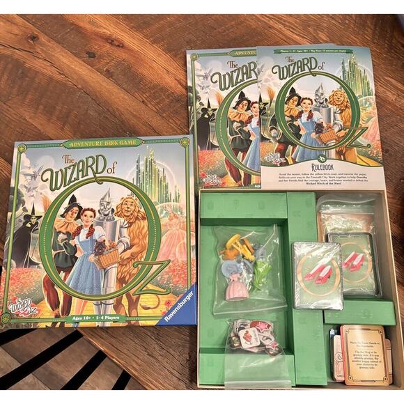 Ravensburger Boardgame Adventure Book Game -The Wizard of Oz Box Complete Wicked - Picture 1 of 3